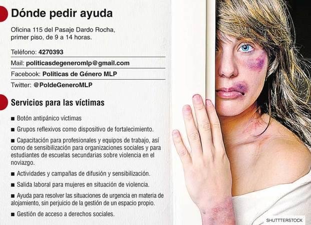 Crecen las consultas en La Plata por casos de violencia de género