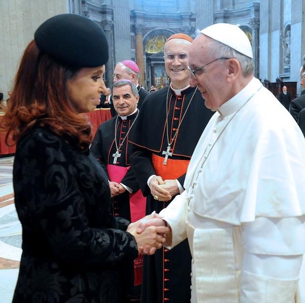 En Paraguay, Cristina se vuelve a ver con el Papa