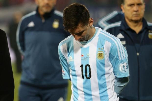Messi: "no hay nada más doloroso en el fútbol que perder una final"