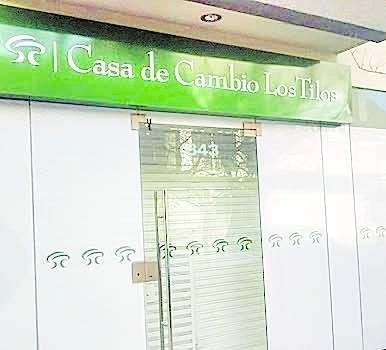 Nuevo local de la Casa de Cambio Los Tilos