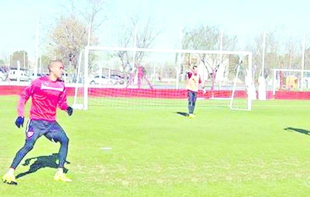 Vera ya se entrenó en Independiente