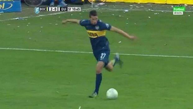 Jonathan Calleri: “No tengo zurda, así que fue un recurso”