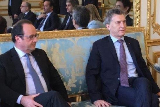 Macri sobre reunión con Hollande: "fue muy buena"