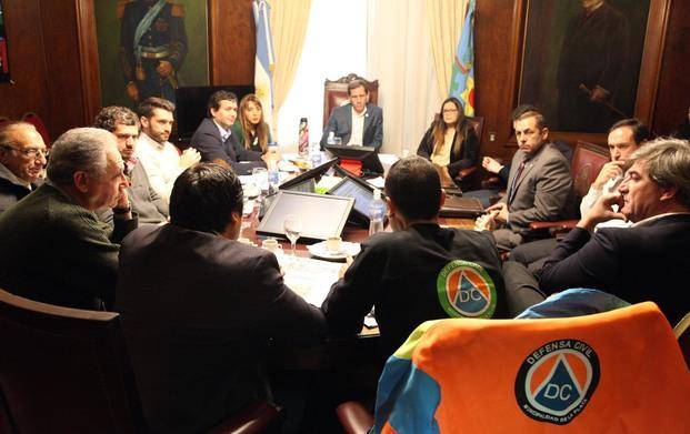 Reunión de gabinete para evaluar la situación tras las lluvias