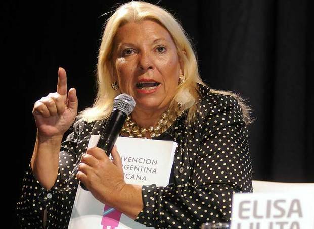 Carrió vinculó al jefe de la Policía Bonaerense con el narcotráfico