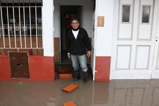 “Volví a perder cosas porque el agua entró en casa”