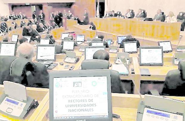 Universidades esperan "refuerzo presupuestario" del gobierno nacional