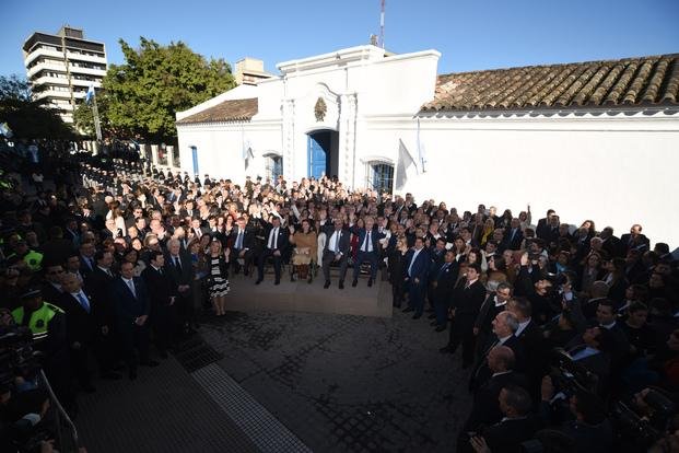Diputados y senadores, juntos, en un homenaje en Tucumán