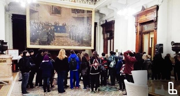 Jóvenes de Lanús conocieron el Congreso de la Nación