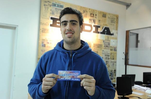Un joven de Tolosa se quedó con el Cartonazo