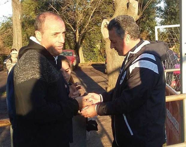 Gustavo Piñero y un lindo cruce con Alfaro