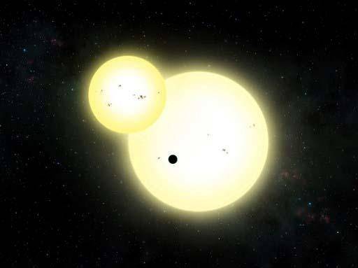 Astrónomos de la NASA descubrieron un planeta con tres soles