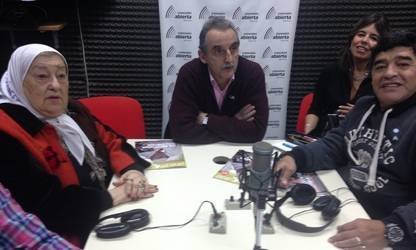 Maradona volvió a hablar de la AFA, dijo que ira a alentar a Boca y criticó otra vez a Verón