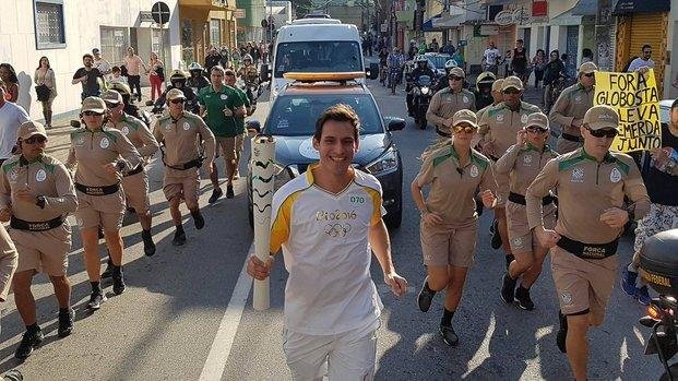 Crismanich llevó la antorcha olímpica: "es un momento único, de mucha adrenalina"