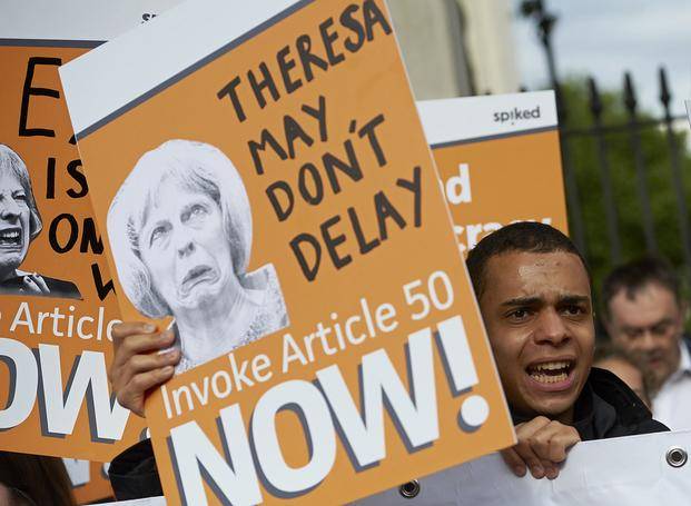 El núcleo duro del “brexit” en el gabinete