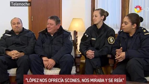 Declaran los policías que detuvieron a López en el monasterio