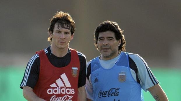 "Intenté hablar por todos los medios con Messi y no pude", confesó Maradona