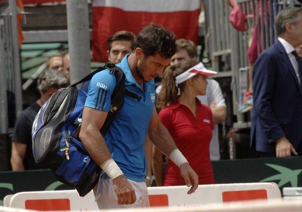 Mónaco perdió el segundo punto de la Davis ante Fognini