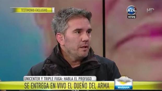 Detienen en estudio de TV a presunto dueño del arma del crimen de Unicenter
