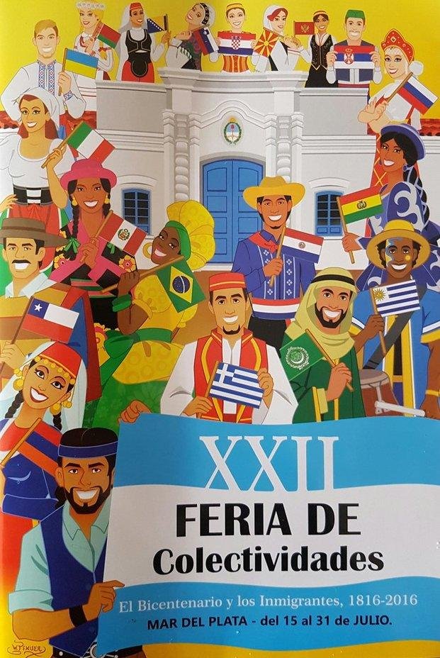 Se inauguró en Mar del Plata la 22º edición de la Feria de las Colectividades