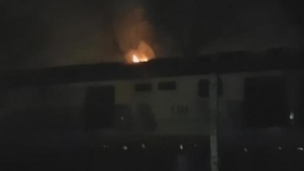 Se incendió otra locomotora del San Martín
