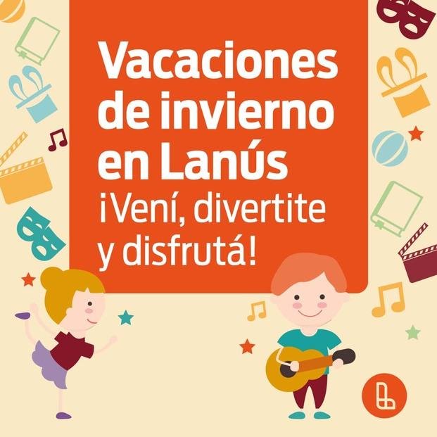 Propuestas en Lanús para las vacaciones de invierno