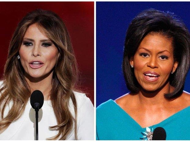 Polémica por el supuesto discurso plagiado de Melania Trump