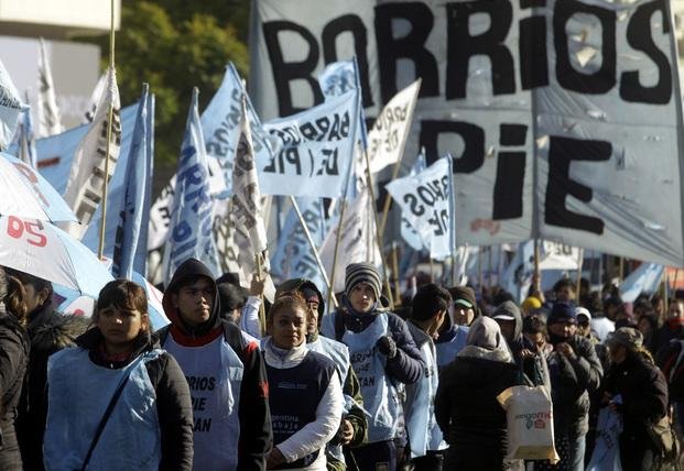 Barrios de Pie llega hoy a La Plata con fuerte protesta