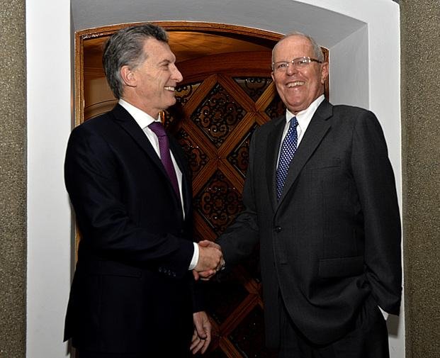 Macri se reunió con el presidente electo de Perú