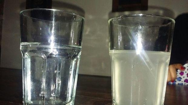 El agua salió turbia en canillas de Villa Castells