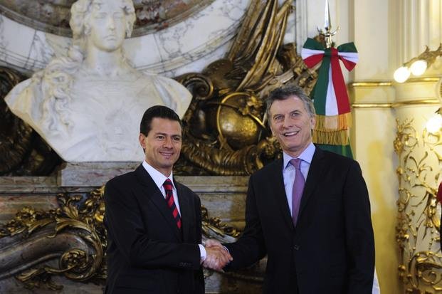 Macri auguró "un lugar preponderante" para México en "la nueva etapa" de Argentina