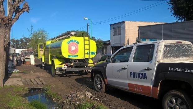 Alarma por un incendio en el barrio Malvinas