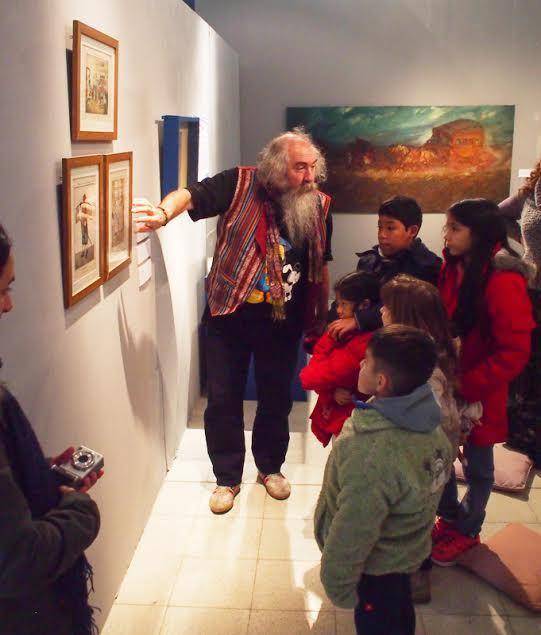 Narración oral para la familia en el Museo Pettoruti