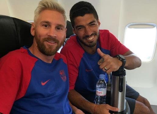 Messi ya viajó con Barcelona a la pretemporada