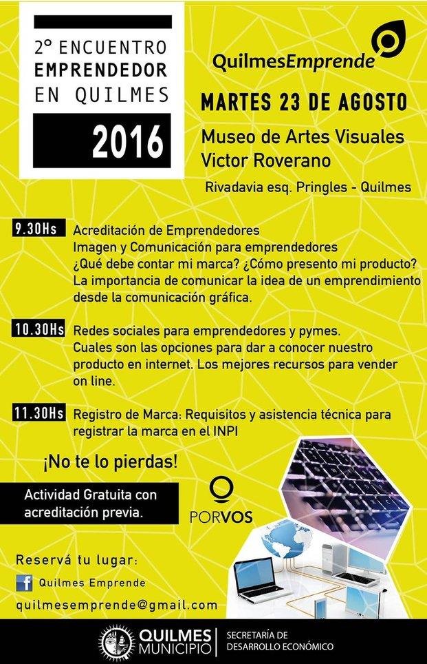 Segundo Encuentro "Quilmes Emprende"