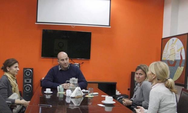 Molina recibió a las representantes de la Fundación Filovitae