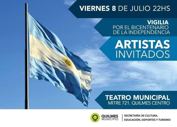 Quilmes prepara los festejos por el Bicentenario de la Independencia