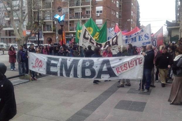 La EMBA se manifestó para reclamar mejoras