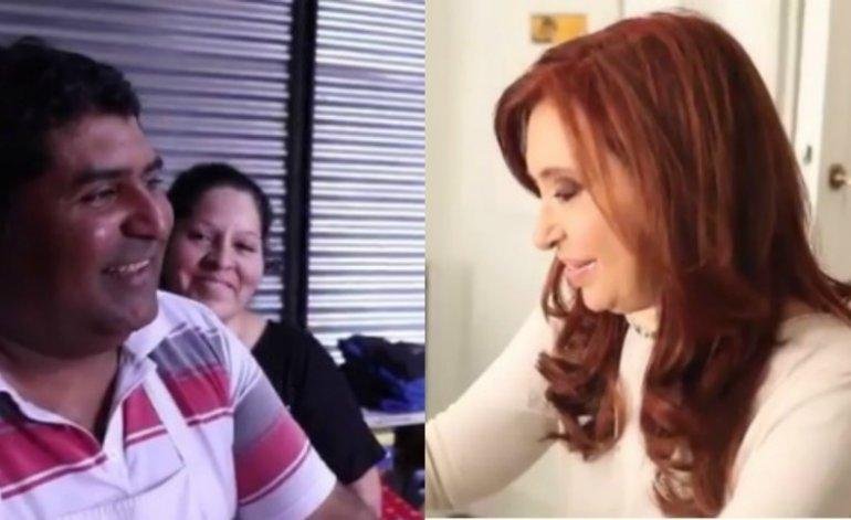 Cristina llamó al panadero que le cantó con amor