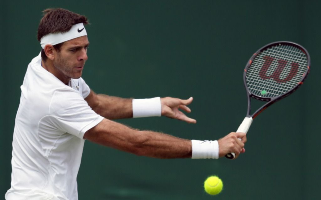 Wimbledon: Delpo dio el primer paso ante Kokkinakis