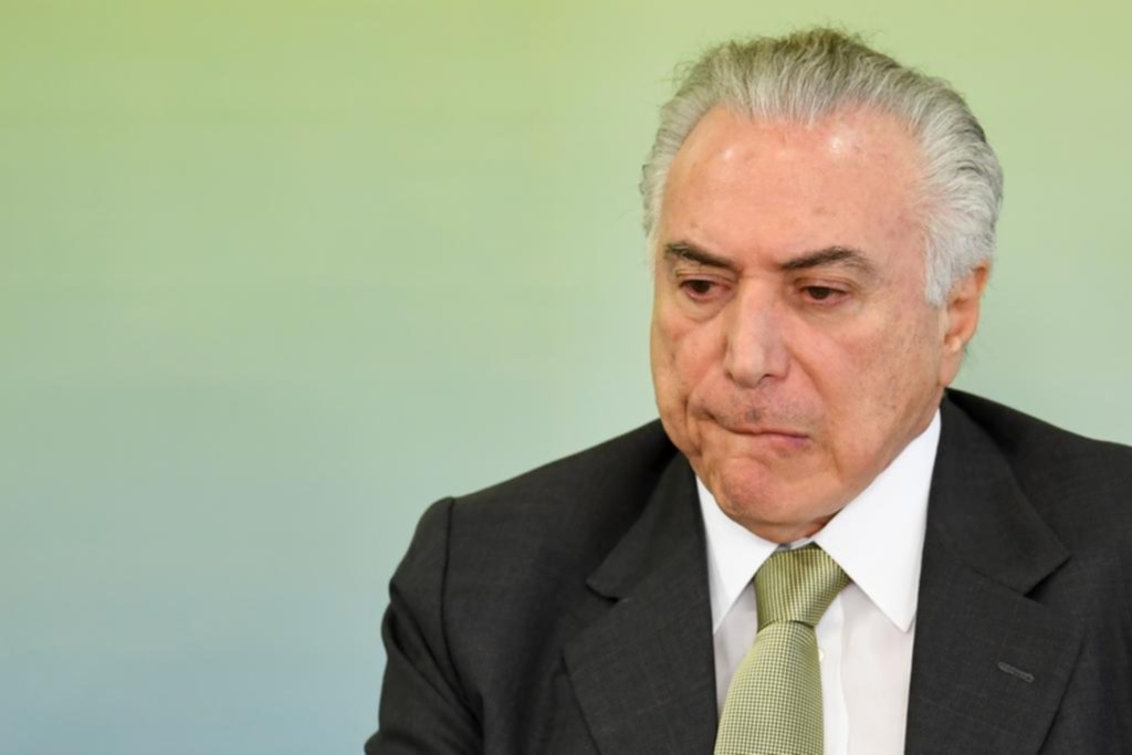 Avanza en Brasil el proceso que puede sacar a Temer de su cargo
