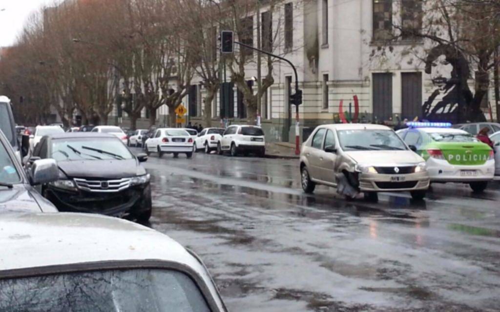 Jornada de accidentes viales en la Ciudad