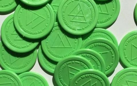 Ámsterdam usa monedas verdes