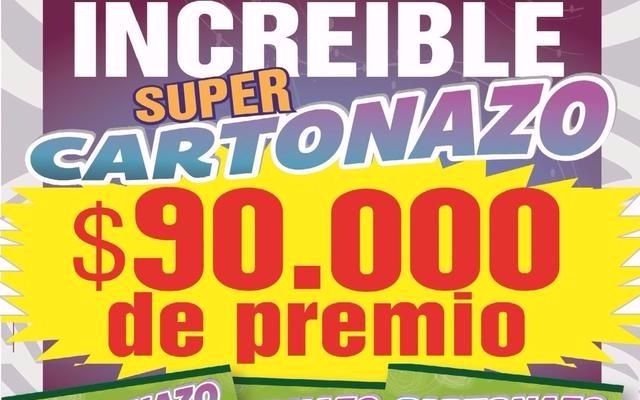 Salió un nuevo Cartonazo, ahora por $90.000