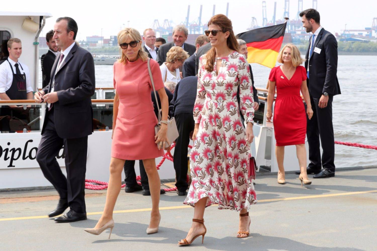 La esposa de Donald Trump no la pasó nada bien en Alemania