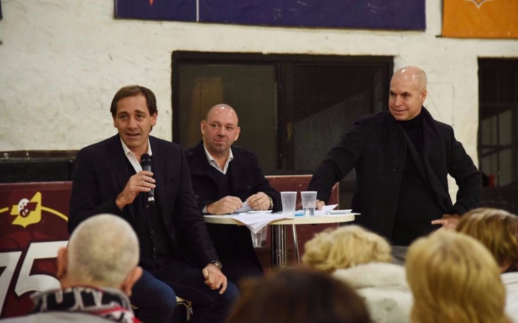 Garro y Rodríguez Larreta mantuvieron un encuentro con vecinos platenses 
