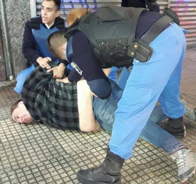 Detuvieron a “La Tota” Santillán después de forcejear con policías