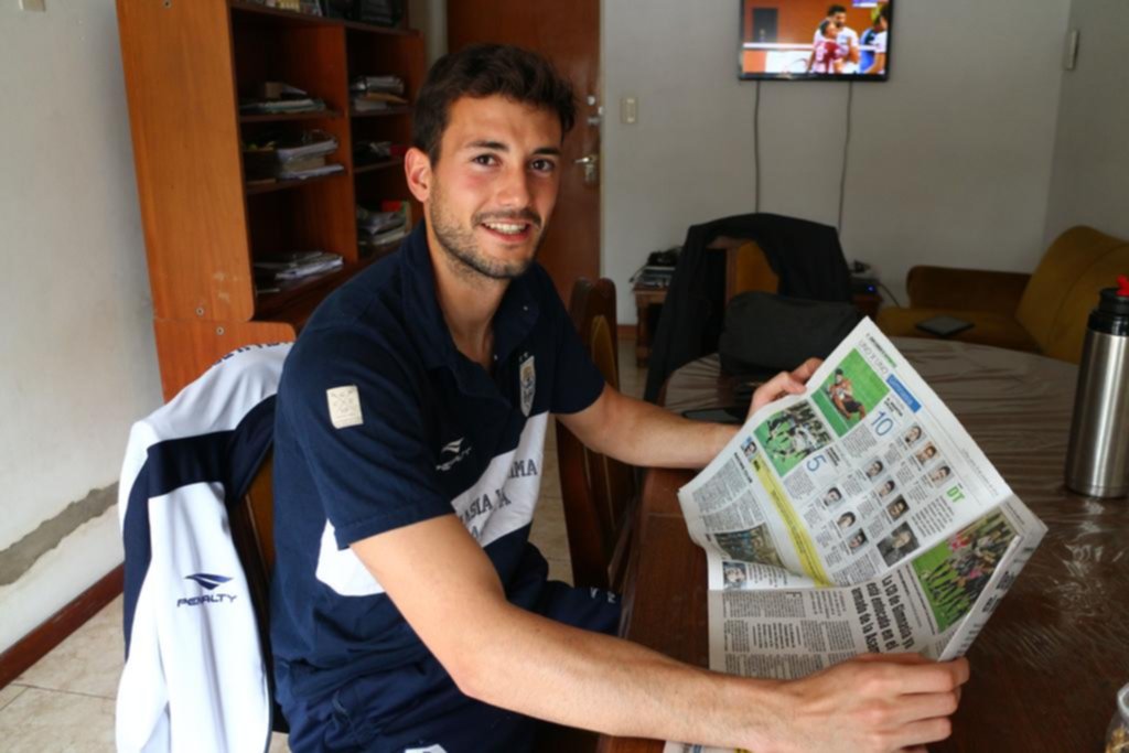 “Estoy con la cabeza tranquila y sólo pienso en Gimnasia”