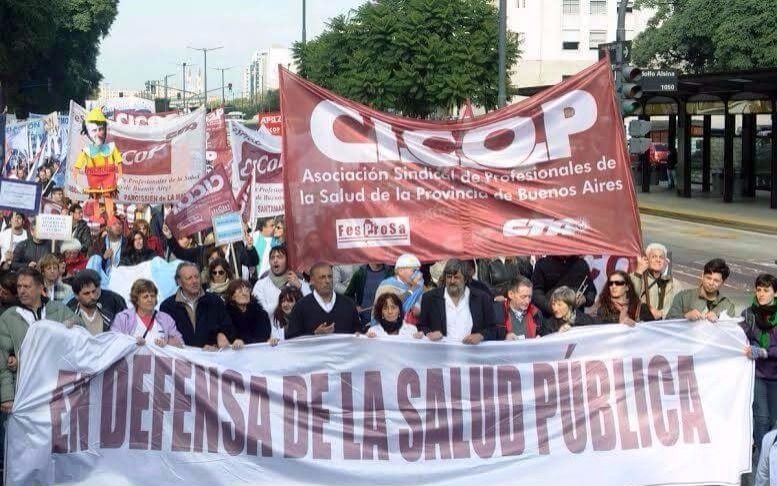 La Cicop irá a paro el jueves e instalará una Carpa Sanitaria en el Obelisco