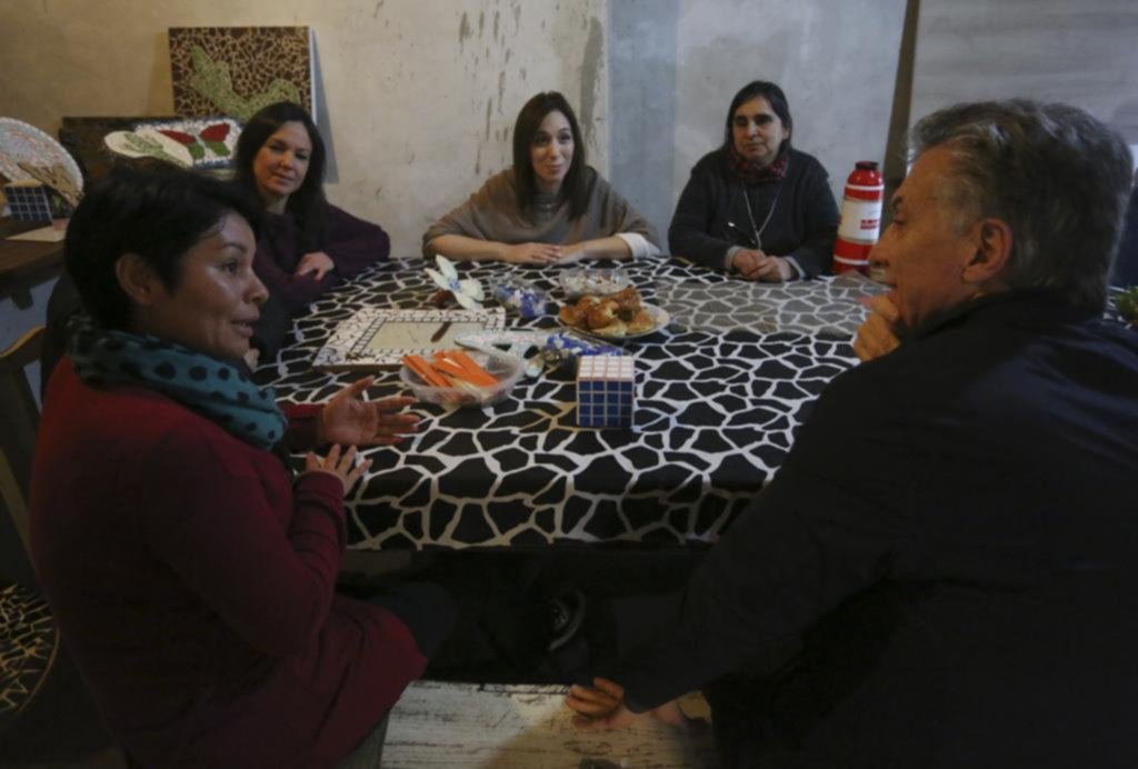 Vidal recorrió el Conurbano con Macri